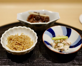 Dinner at Shimbashi Hoshino (新ばし 星野)