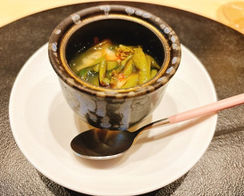 Dinner at Shimoyamite Naeizuru