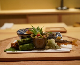 Dinner at Japanese cuisine Shin Chaya (日本料理 新茶家)