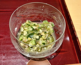 Dinner at Ginza Shinohara