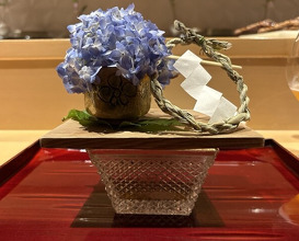 Dinner at Ginza Shinohara