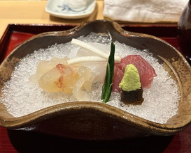 Dinner at Ginza Shinohara