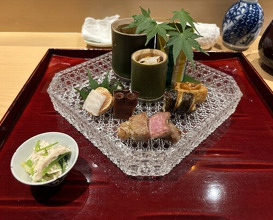 Dinner at Ginza Shinohara