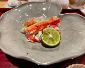Dinner at Ginza Shinohara