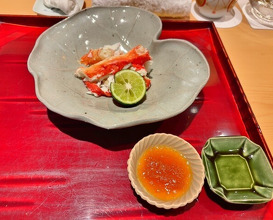 Dinner at Ginza Shinohara