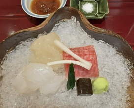 Dinner at Ginza Shinohara