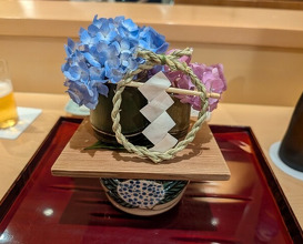 Dinner at Ginza Shinohara