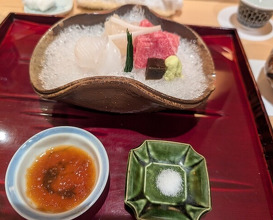 Dinner at Ginza Shinohara