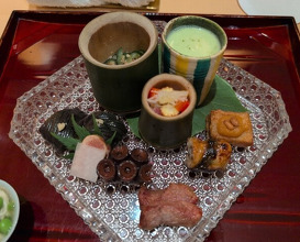 Dinner at Ginza Shinohara