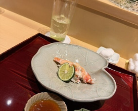 Dinner at Ginza Shinohara