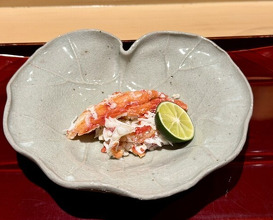 Dinner at Ginza Shinohara