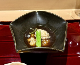 Dinner at Ginza Shinohara