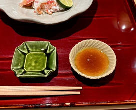 Dinner at Ginza Shinohara