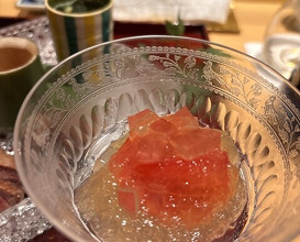 Dinner at Ginza Shinohara