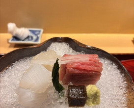 Dinner at Ginza Shinohara