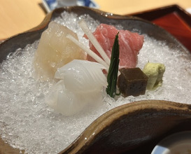 Dinner at Ginza Shinohara
