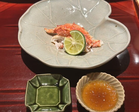 Dinner at Ginza Shinohara