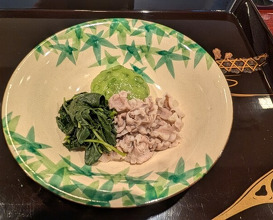 Dinner at Kappou Shintaku (割烹 新多久)