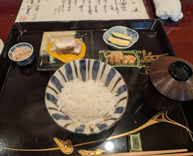 Dinner at Kappou Shintaku (割烹 新多久)