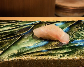 Dinner at Sushi Shizuku Shinsaibashi