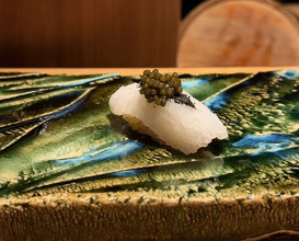 Dinner at Sushi Shizuku Shinsaibashi