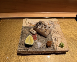 Dinner at Sushi Shizuku Shinsaibashi