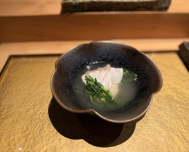 Dinner at Sushi Shizuku Shinsaibashi