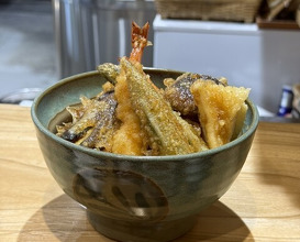 Dinner at Tempura Shoshin An (天ぷら 正心庵)