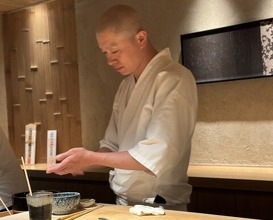 Dinner at Sushi shota (Sapporo)