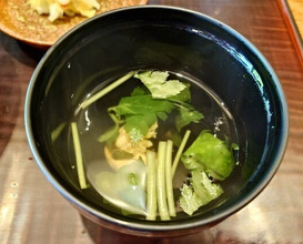 Dinner at Shun (瞬)