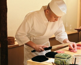 Dinner at Sushi Shunji