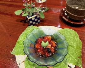 Dinner at Sojiki Nakahigashi