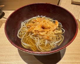 Dinner at Nihonbashi Sonoji (日本橋 蕎ノ字)
