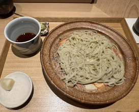 Dinner at Nihonbashi Sonoji (日本橋 蕎ノ字)
