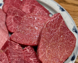 Dinner at Yakiniku Sudou Haruyoshi (焼肉すどう 春吉)