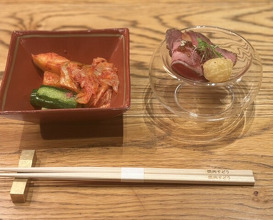 Dinner at Yakiniku Sudou Haruyoshi (焼肉すどう 春吉)