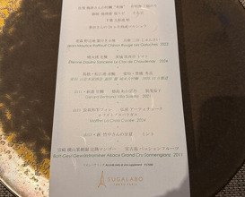 Dinner at SUGALABO (SUGALABO)