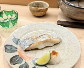 Dinner at Nihonbashi Kakigaracho Sugita