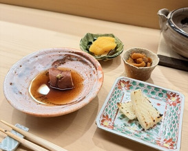 Dinner at Nihonbashi Kakigaracho Sugita