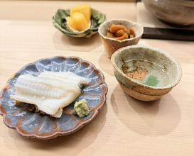Dinner at Nihonbashi Kakigaracho Sugita