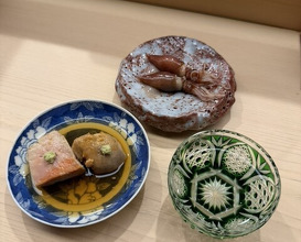 Dinner at Nihonbashi Kakigaracho Sugita