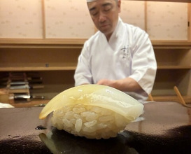 Dinner at Nihonbashi Kakigaracho Sugita