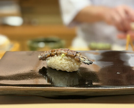 Dinner at Nihonbashi Kakigaracho Sugita