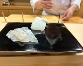 Dinner at Nihonbashi Kakigaracho Sugita
