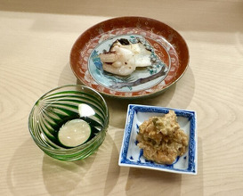 Dinner at Nihonbashi Kakigaracho Sugita