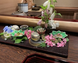 Dinner at Kashiwade no Tsukasa Suikouan (膳司 水光庵)
