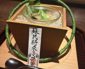 Dinner at Kashiwade no Tsukasa Suikouan (膳司 水光庵)