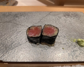 Dinner at Sushi Ei (寿司栄)