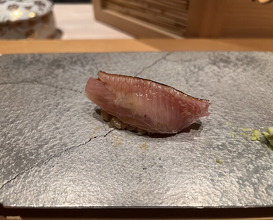 Dinner at Sushi Ei (寿司栄)