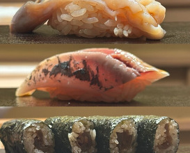 Dinner at Susukino Sushi Kin (すゝき野 鮨金)